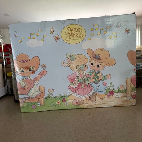 precious moments happy trails clint&georgia set - Picture 2 of 2